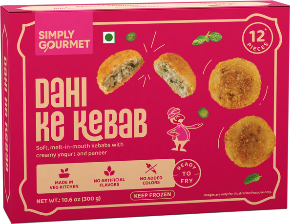 Dahi Ke Kebab pack