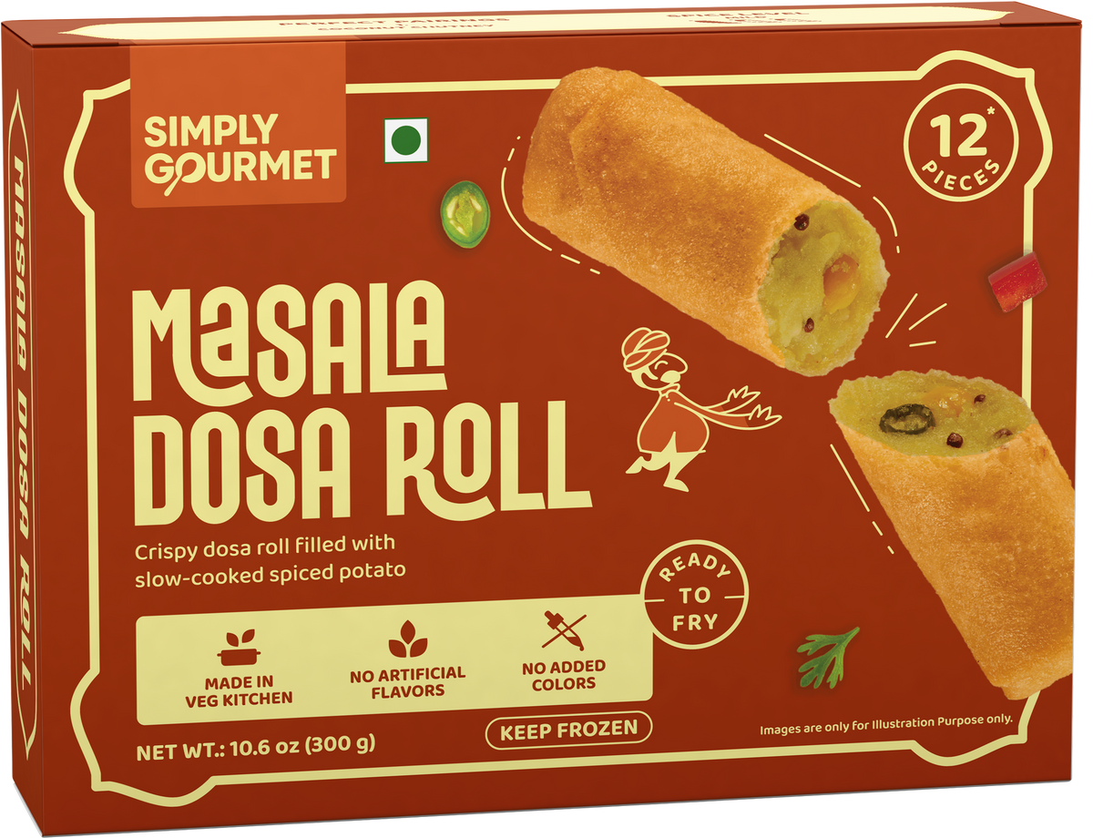 Masala Dosa Roll pack