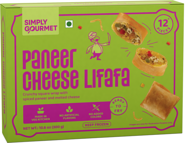Paneer Cheese Lifafa pack