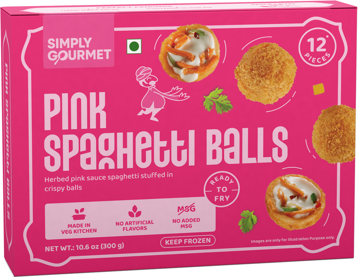 Pink Spaghetti Balls pack