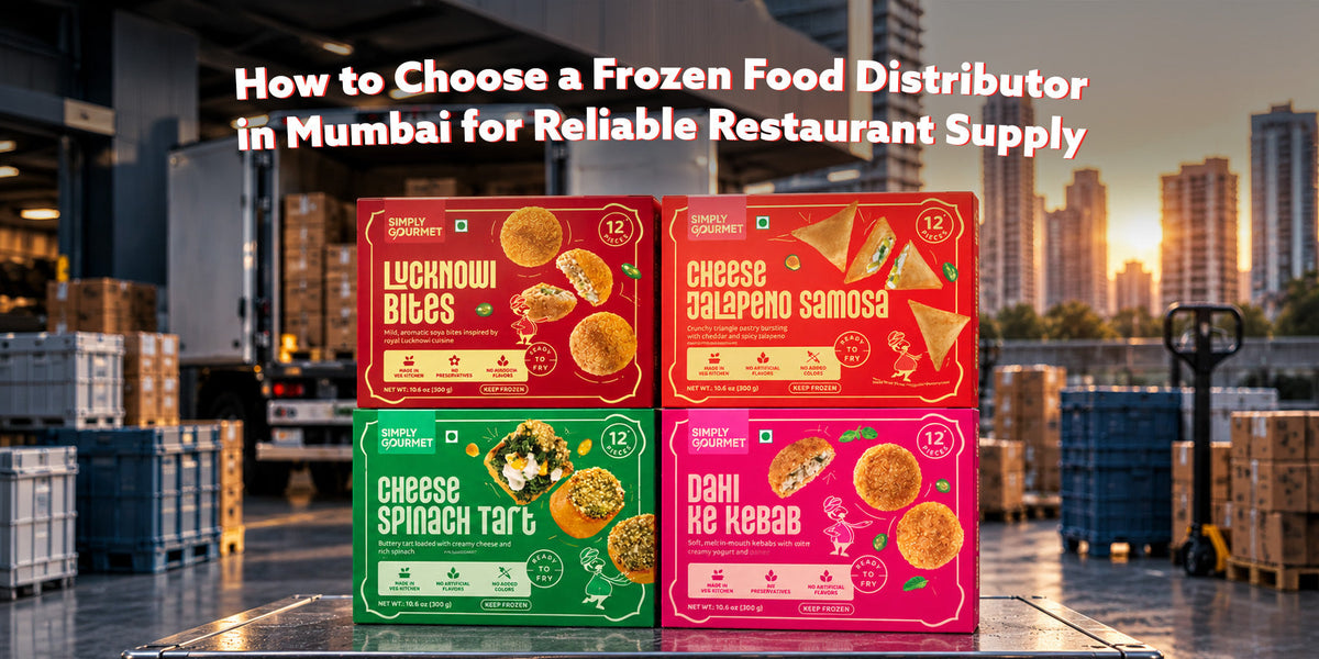 frozen food distributor in Mumbai delivering cold chain products to a restaurant