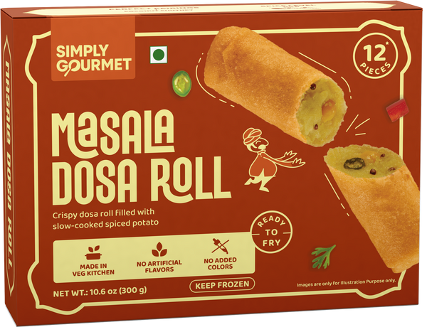 Masala Dosa Roll pack