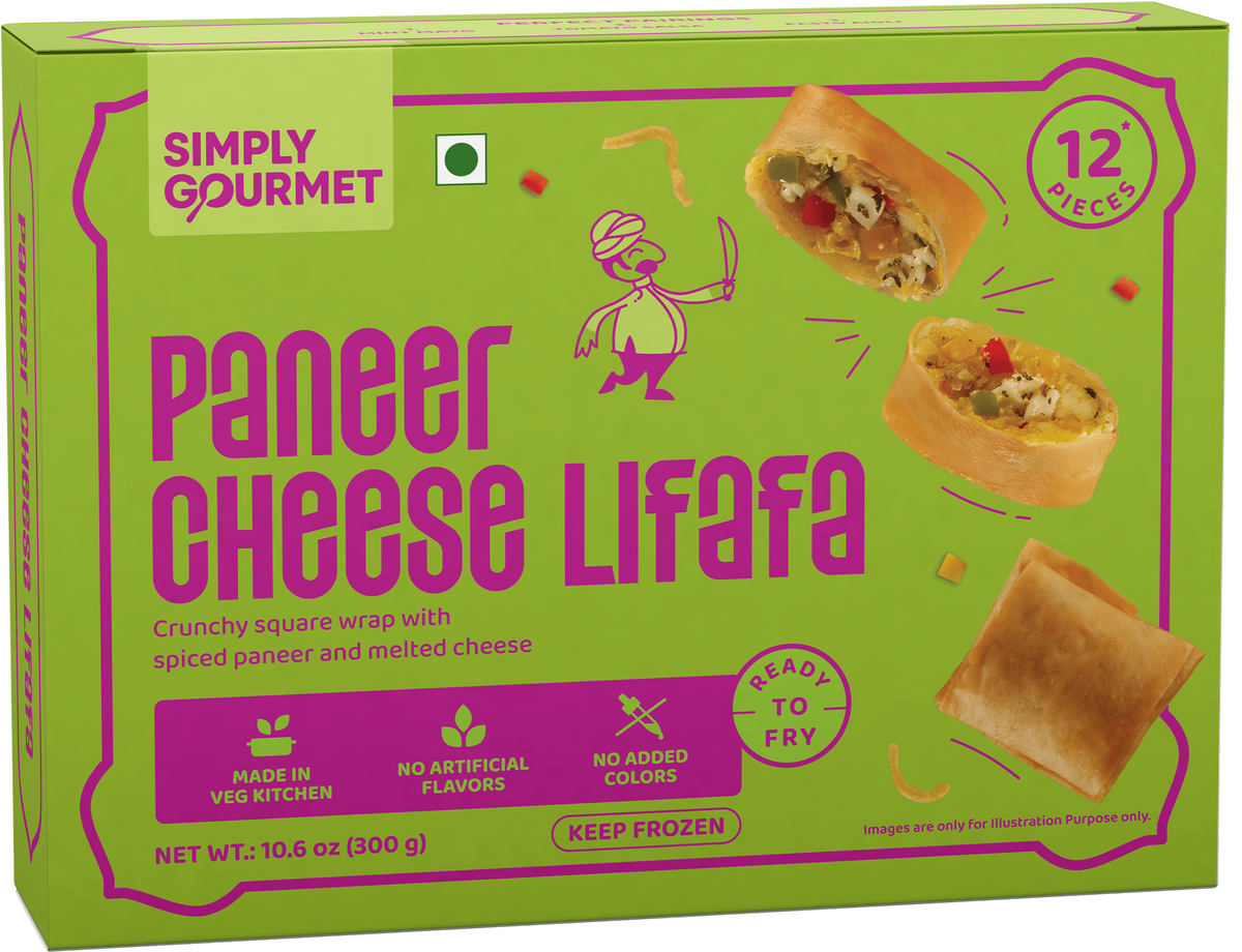 Paneer Cheese Lifafa pack