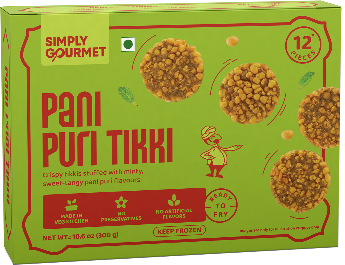 Pani Puri Tikki pack