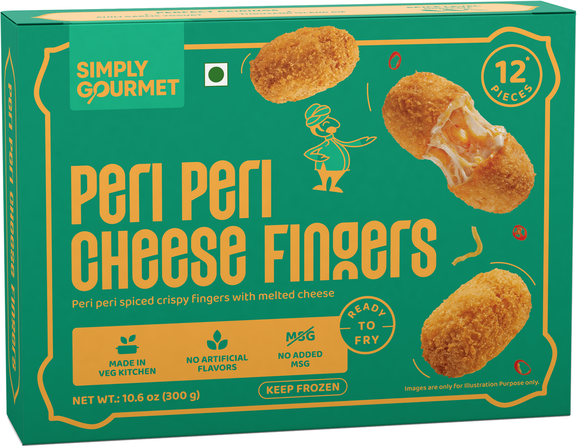 Peri Peri Cheese Fingers pack