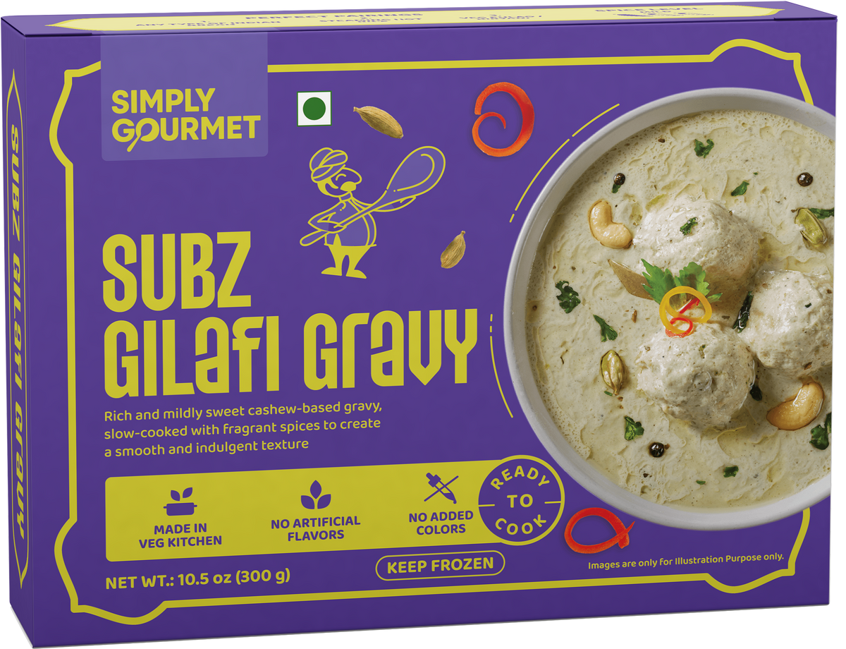 Subz Gilafi Gravy pack