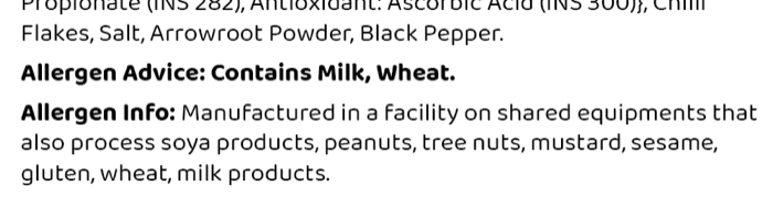 Hero ingredients: Processed Cheese · Corn · Bread Crumbs